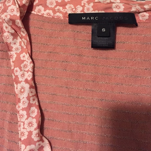 Vintage 90’s Marc Jacobs knit top with rhinestone belt - Picture 2 of 4