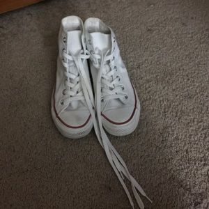 White high top converse