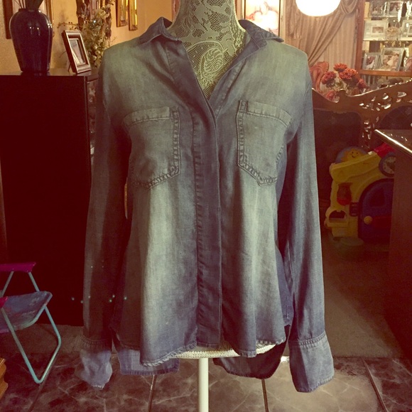 Chambray top - worn only once.