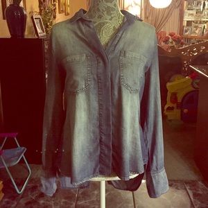 Chambray top - worn only once.