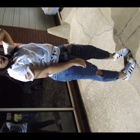 Ripped jeans