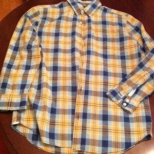 Gap Kids Plaid Button Down Shirt