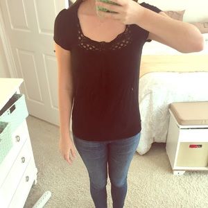 H&M crochet top
