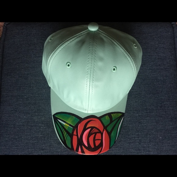 Hand-Painted "Rosie" Dad Cap.