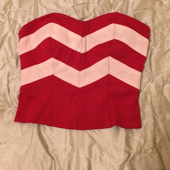 Forever 21 Tops - F21 Cropped Sweetheart Top/Wonder Woman Top