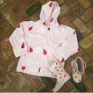 SALE📢 Foxfire Ladybug Rain Jacket & Boot Set