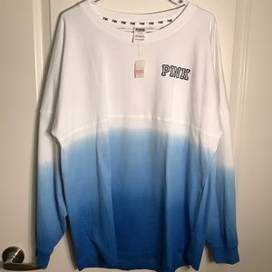 PINK ombré long sleeve