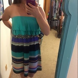 Casual Strapless Sundress