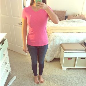 Lilly Pulitzer Pink Pima Cotton Crew Neck