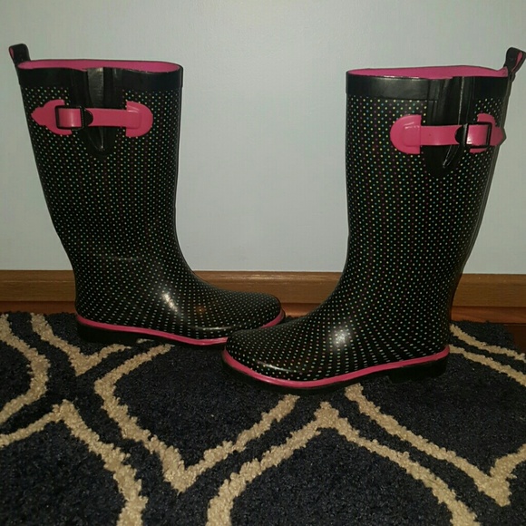 Polkadot Rain & Snow Boots