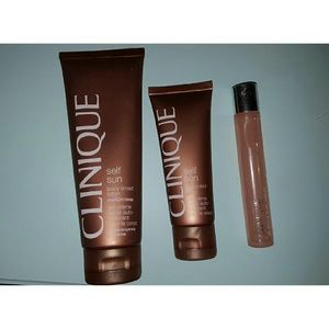 Clinique Self Sun and All About Eyes Serum
