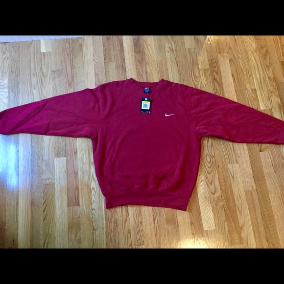 NTW NIKE Unisex Red Sweatshirt