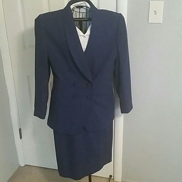 Vintage 80's Double Breasted Suit