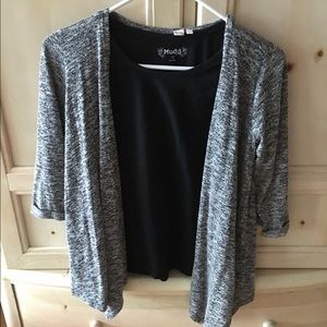 Girls Sweater w detachable tank