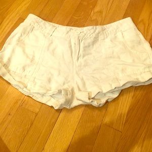 White cloth shorts
