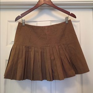 Pleaded Mini Skirt