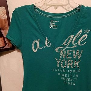*SOLD* American Eagle Vneck Tee