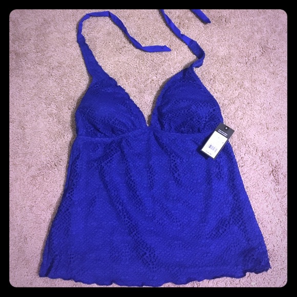 Halter/ bathing suit top-slimming