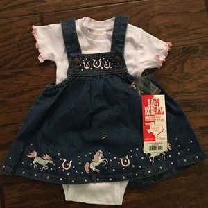 Baby Korral cowgirl dress