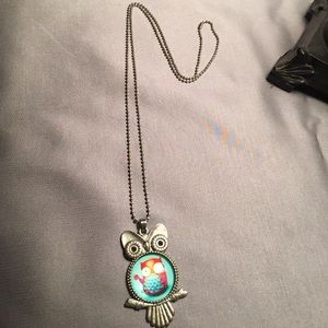 Owl Necklace with 27" chain