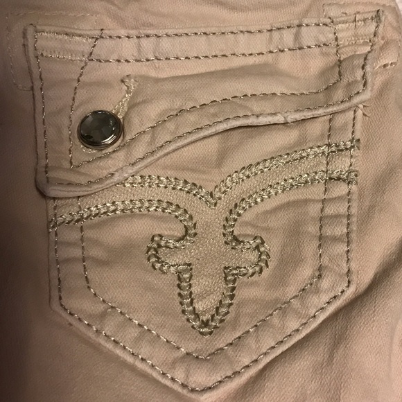 Rocks size 26- ecru color skinny