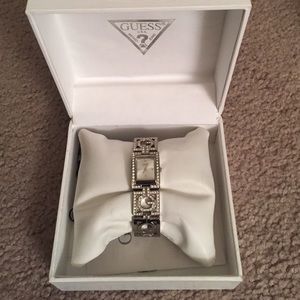Guess silver watch