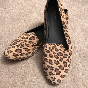Liz Claiborne leopard print flats