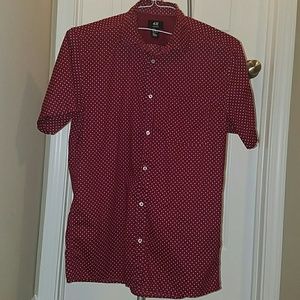 H & M  Maroon shirt