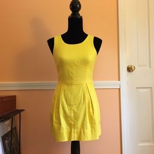 Yellow J. Crew Dress