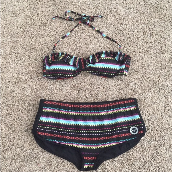 Roxy bikini.