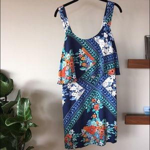 Anthropologie Maeve floral dress