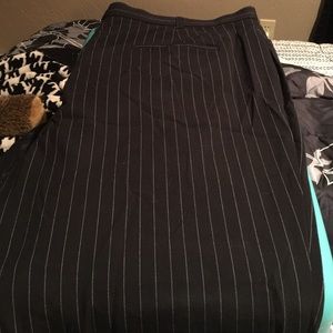 Pin stripe dress pants