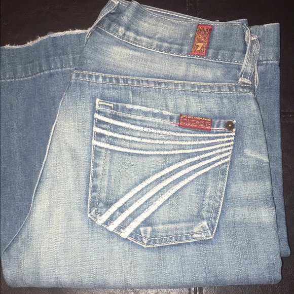 7 for all mankind flare jeans