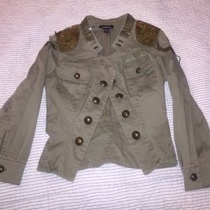 Bebe Military Jacket
