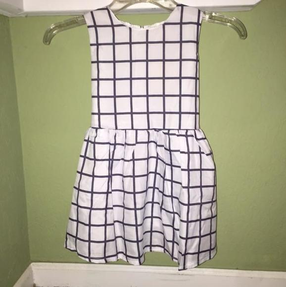 NWT Blue/White Plaid Dress 3T