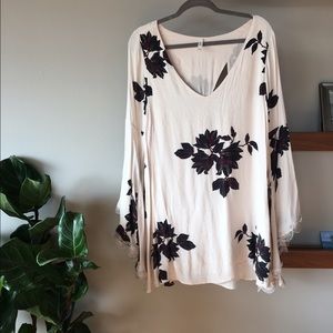 Free People Bell Sleeve Tunic