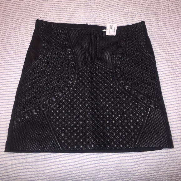 Detailed Black Skirt