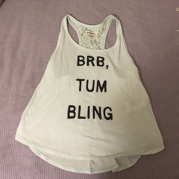 Abercrombie Light Blue Tanktop