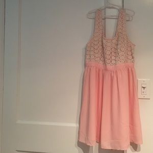 pink dress