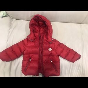 Moncler kids down jacket