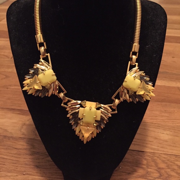 Vince Camuto Gold Statement Necklace