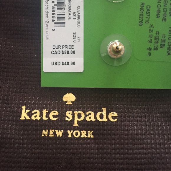 Kate spade stud earrings🎉🎉AmazingDeal🎉🎉 - Picture 4 of 4