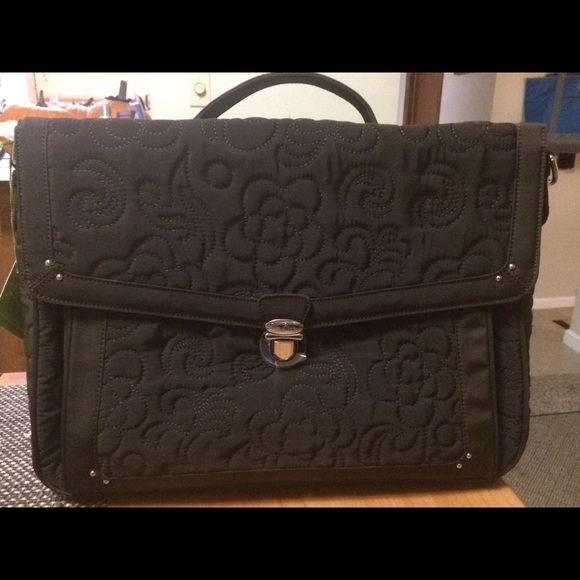Vera Bradley Laptop Attaché Espresso