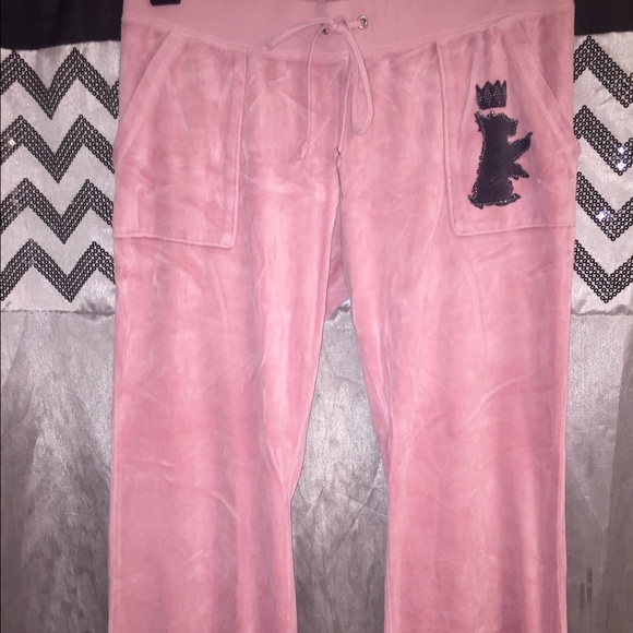 Juicy couture pink lounge pants