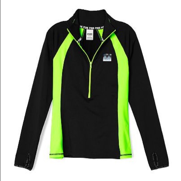VS PINK mid zip jacket