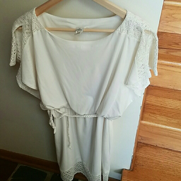 White Toga dress