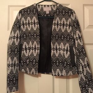 Grey and Black Blazer