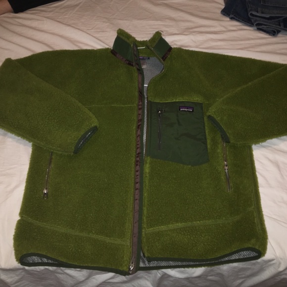 Men's Patagonia Green zip up jacket