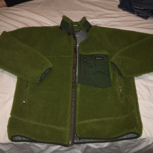 Men's Patagonia Green zip up jacket