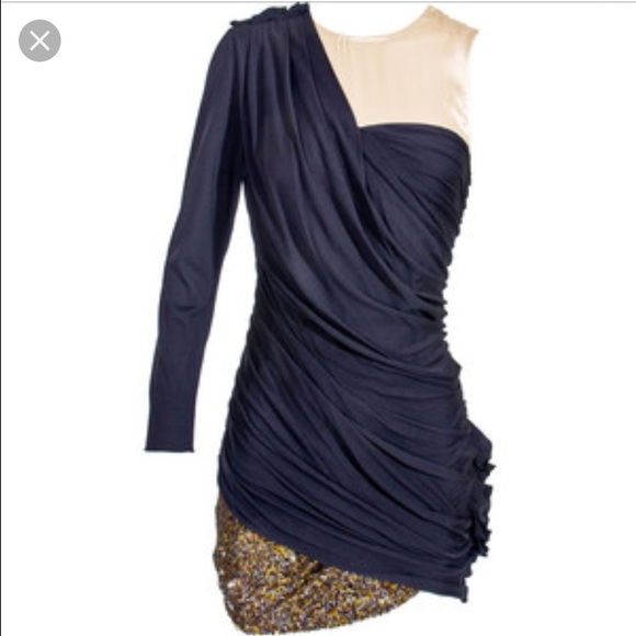 3.1 Phillip Lim one sleeve mini dress